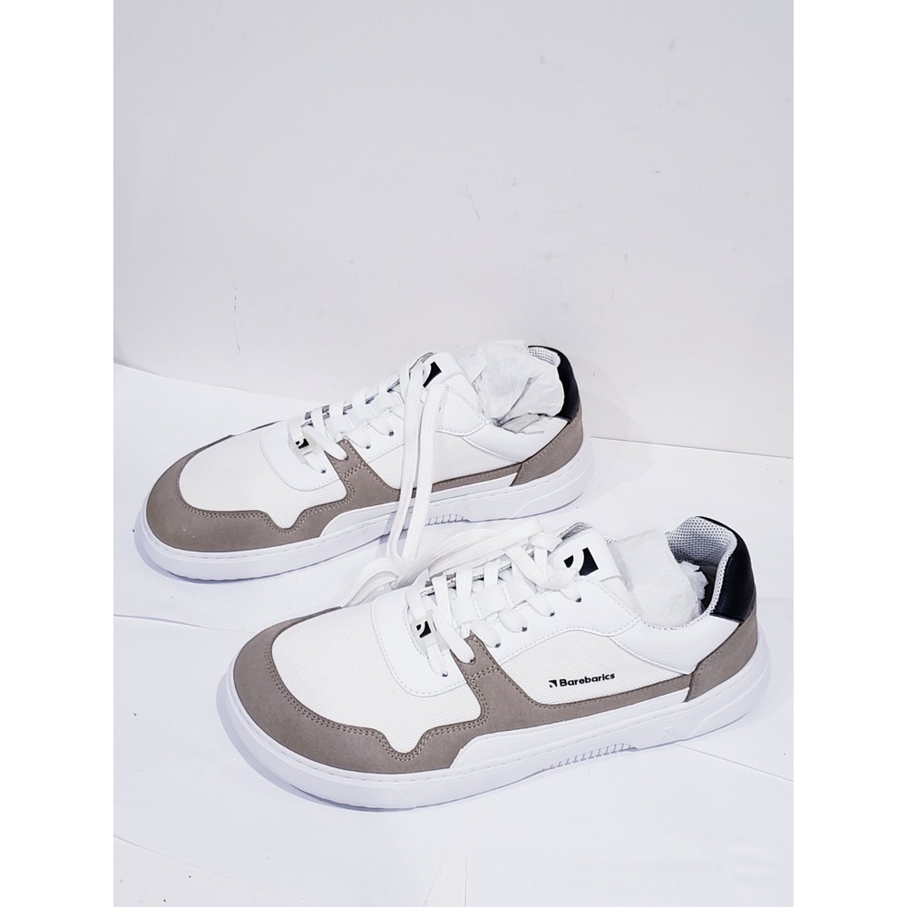 Barebarics Zing Men Sneakers Shoes Barefoot SIze 8 US White Canvas